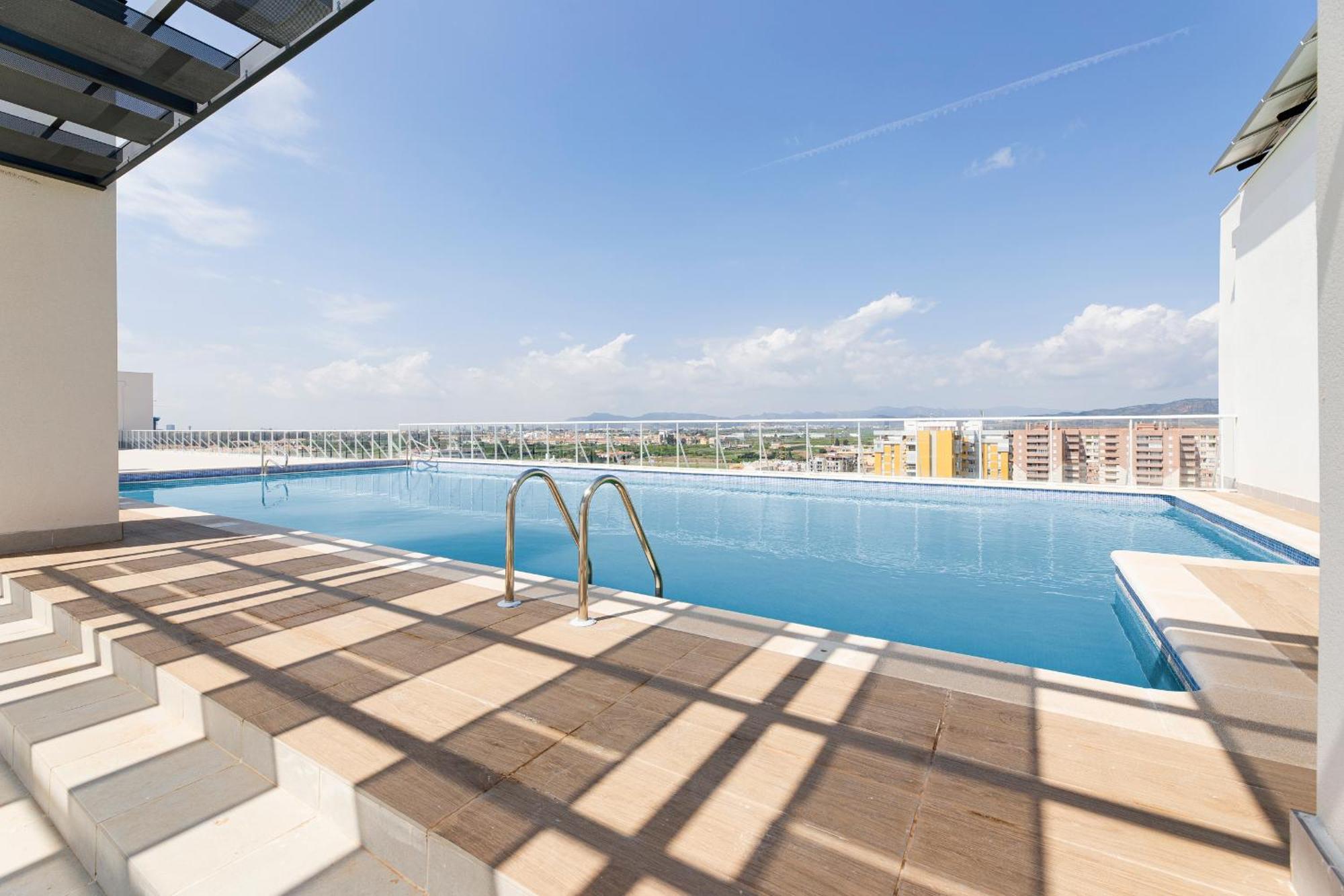 Apartamentos En Canet Al Mar, Junto Playa Y Con Piscina Канет-де-Беренгер Экстерьер фото