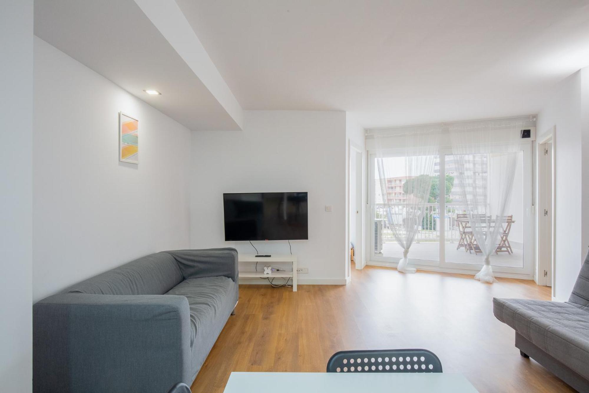 Apartamentos En Canet Al Mar, Junto Playa Y Con Piscina Канет-де-Беренгер Экстерьер фото